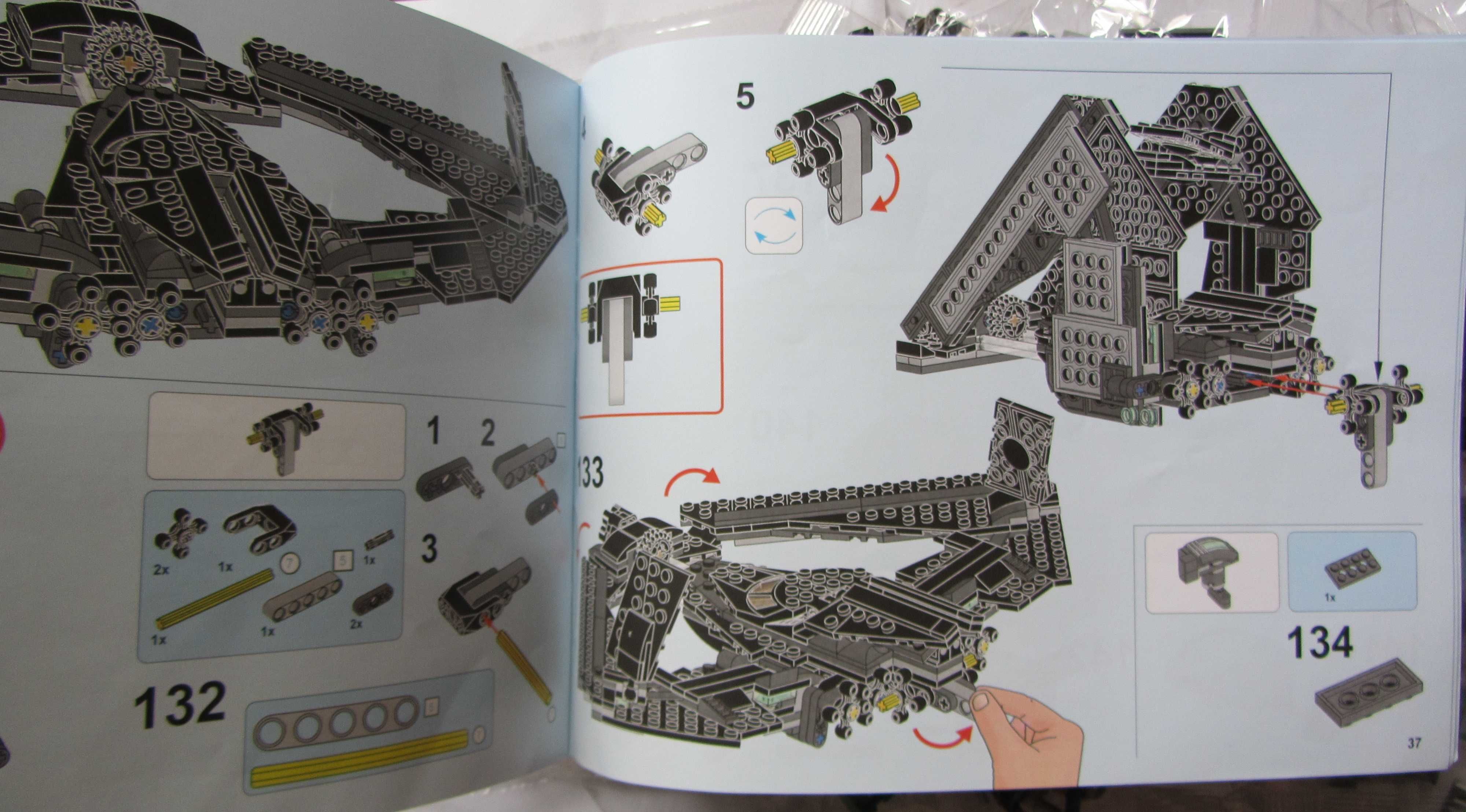 Set / Kit Batman vs Super Homem: Combate no Céu (compatível com Lego)