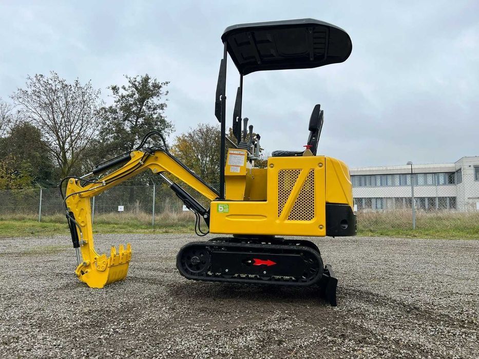 Minikoparka LEASING Nowa minikoparka + osprzęt Günter GG800 Minikop