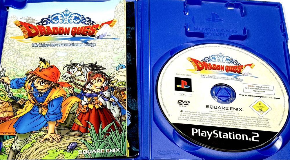Dragon Quest The Journey of the Cursed King Sony PlayStation 2 PS2