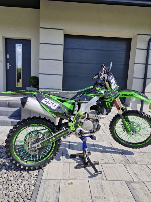 Kawasaki KXF 250 wtrysk mapy Po serwisie