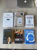 Livros de Finanças e Startups - Snwoball, The Long Tail, The everythin