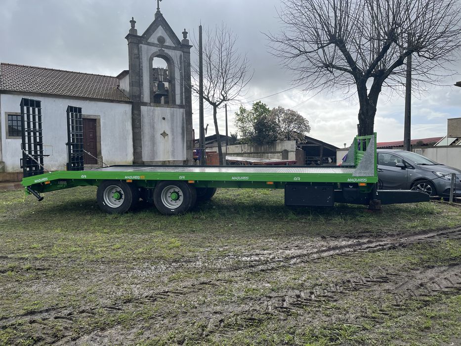 Reboque agricola porta maquinas 18t
