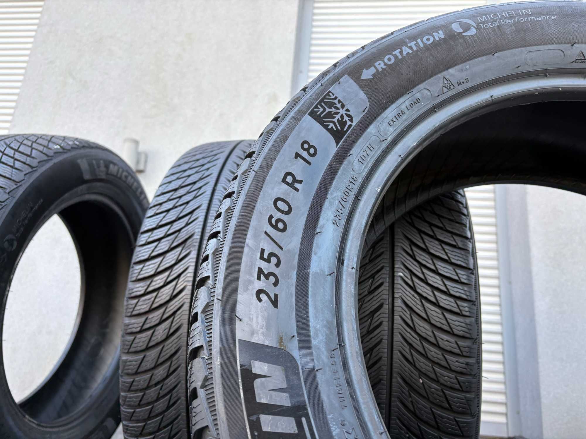 4szt zimowe 235/60R18 Michelin 8mm 2019r świetny stan! Z35 gwarancja