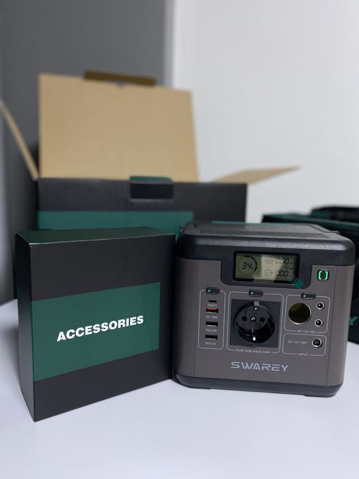 Зарядна станція Swarey S500, 144000 mAh, 500 W