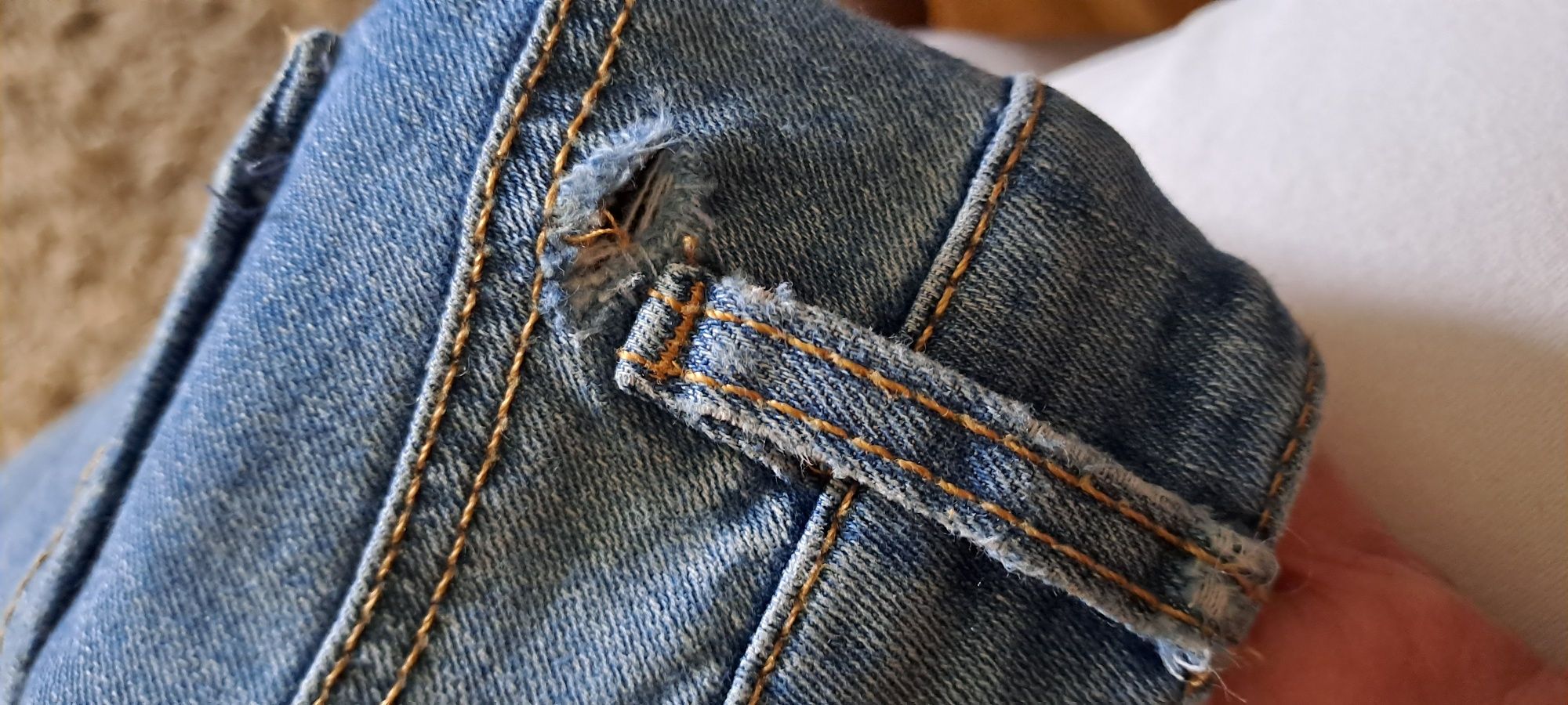Spodnie jeansowe Zara trafaluc 38