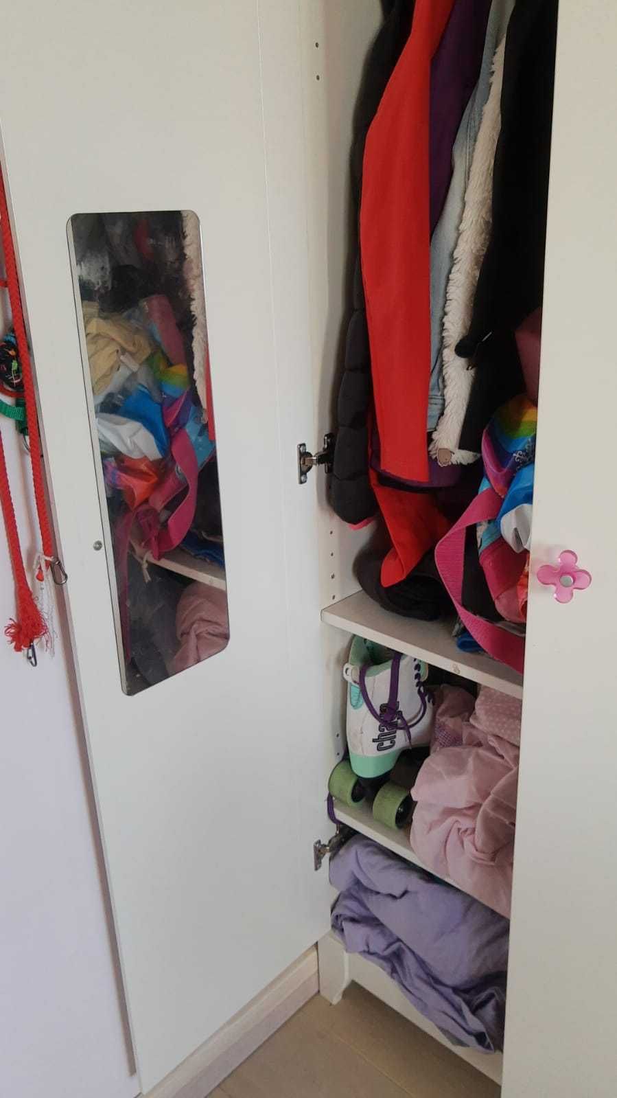 Szafa ubraniowa Ikea Hensvik dla dziewczynki