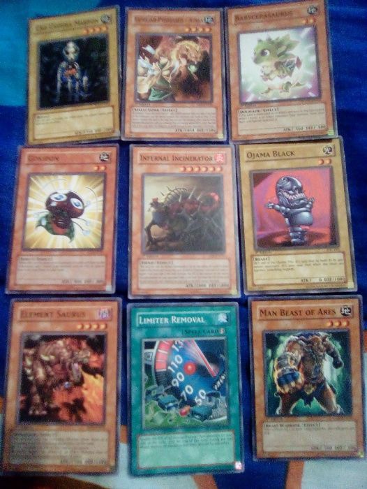 35 Cartas Yu-Gi-Oh! (Comuns)