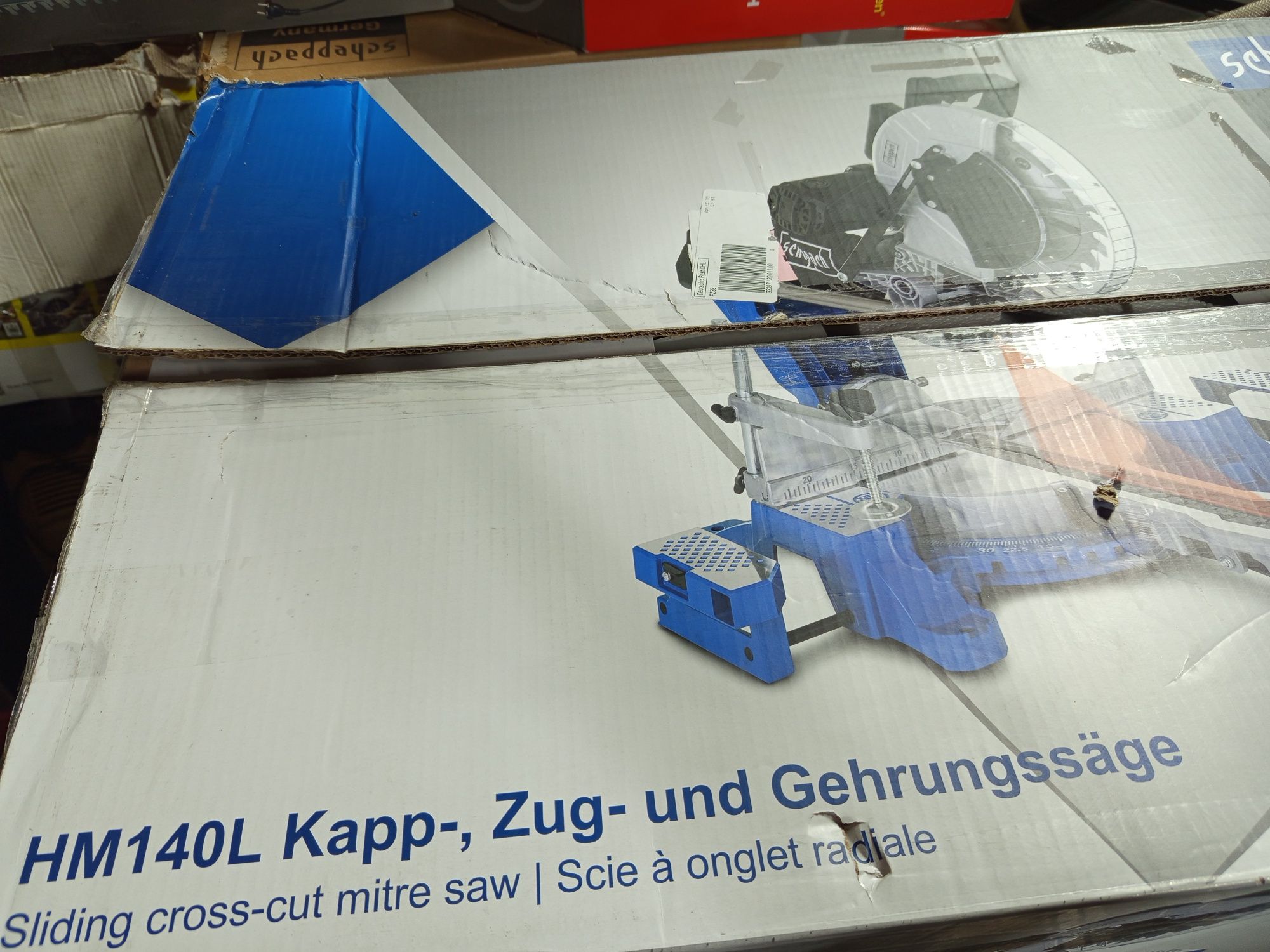 Piła ukosowa HM140L scheppach