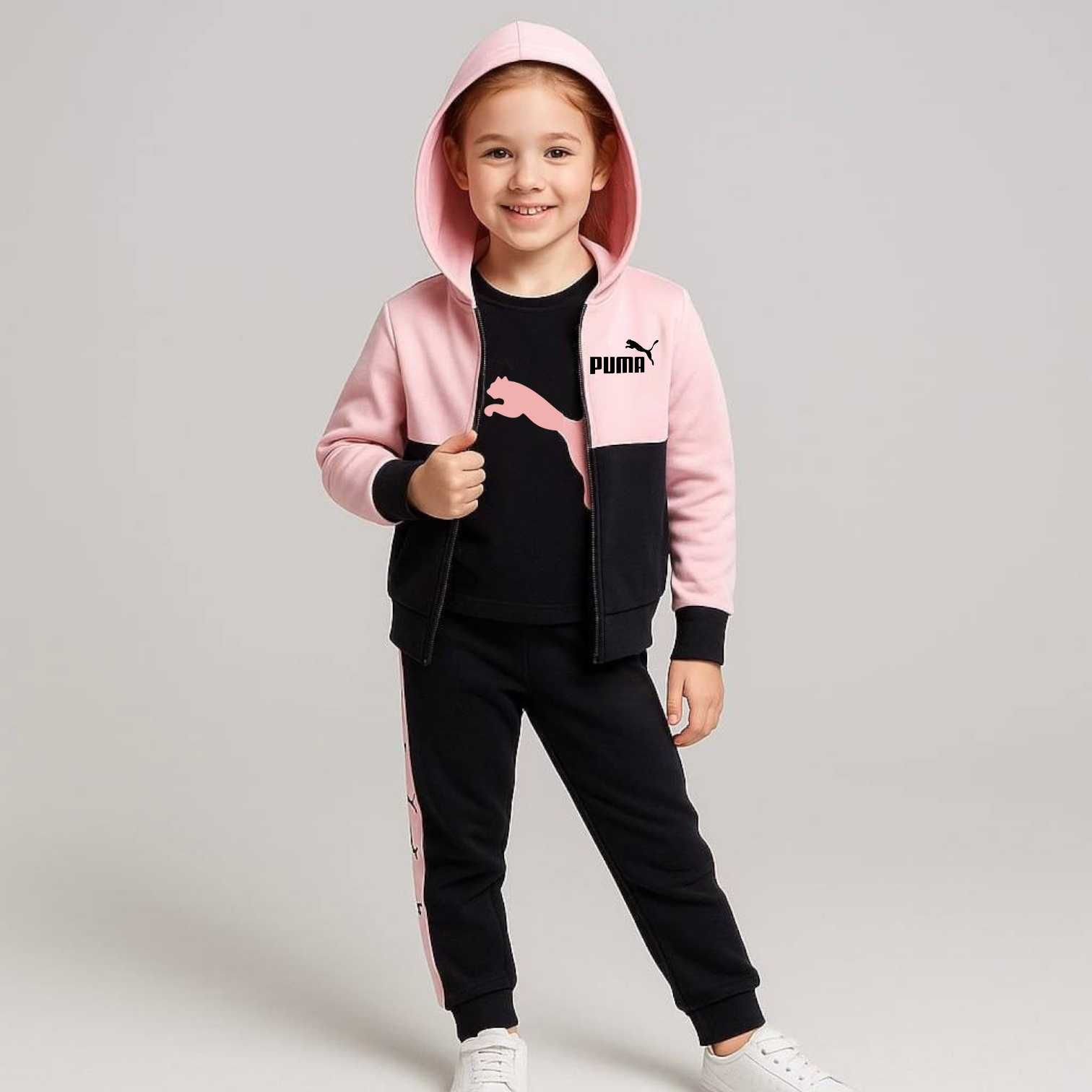 Дитячий Спортивний Костюм на дівчинку пума Puma 1-5 років 92-110 см