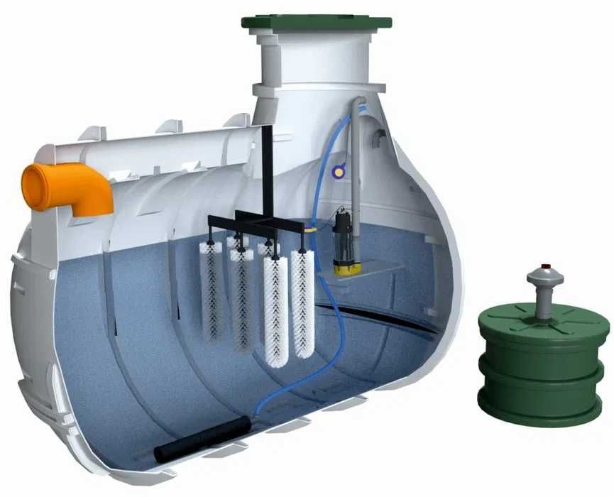 Oczyszczalnia biologiczna Haba Bio Easy Flow do 5 osob
