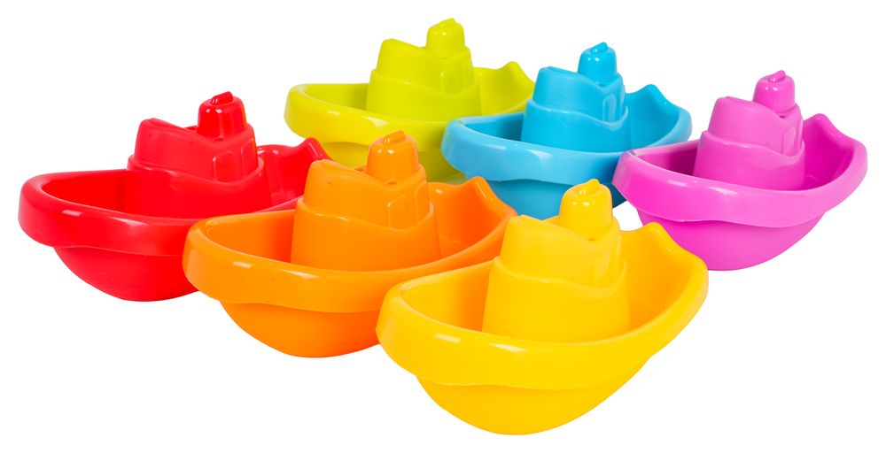 Zestaw Kolorowych Łódeczek Do Kąpieli