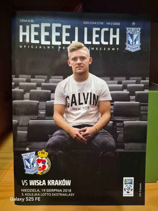 Program meczowy Lech Poznań Wisła Kraków 19.08.2018