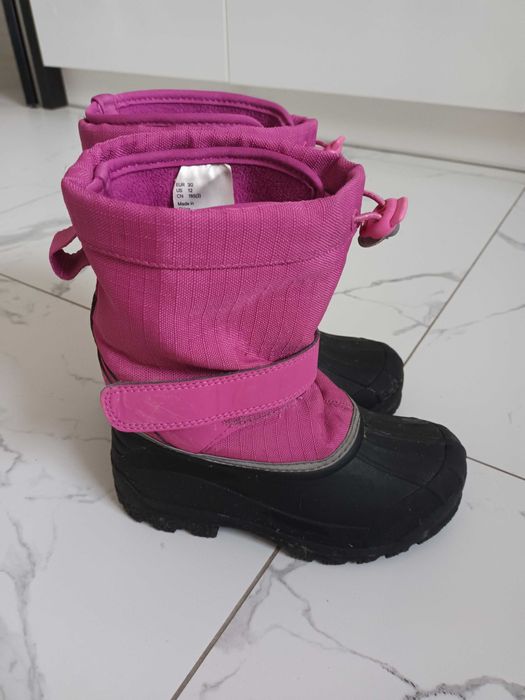 Śniegowce dla dziewczynki rozmiar 30