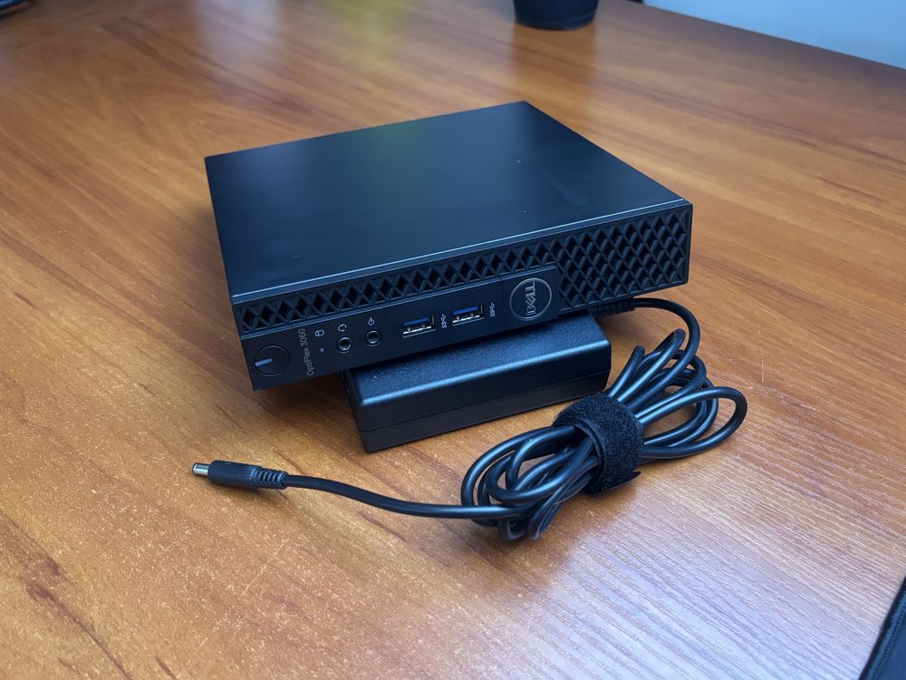 Dell OptiPlex 3060 Micro i3-8100T 8/256GB Windows 11 zasilacz