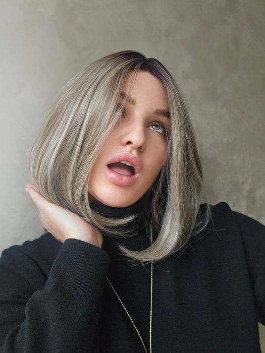 ‼️Натуральний парик Korol Natali Перука Наращивание Волос при алопеції