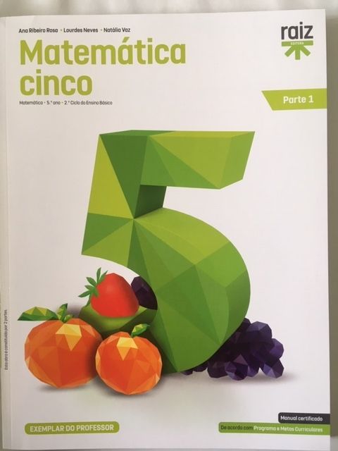 Matemática cinco, Matemática 5ªano - Dossiê do professor