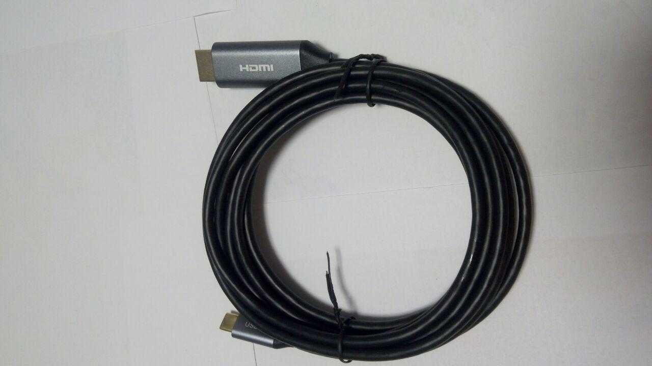 Кабель Type C - HDMI 3м 4К 30 Ггц