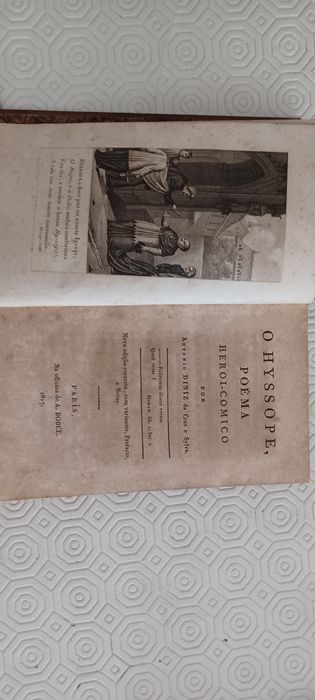 O Hyssope, Poema Heroi-Comico