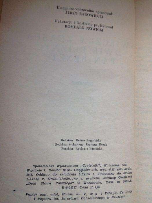 Świeczka zgasła, Dwie blizny. Pan Benet - komedie Aleksander Fredro