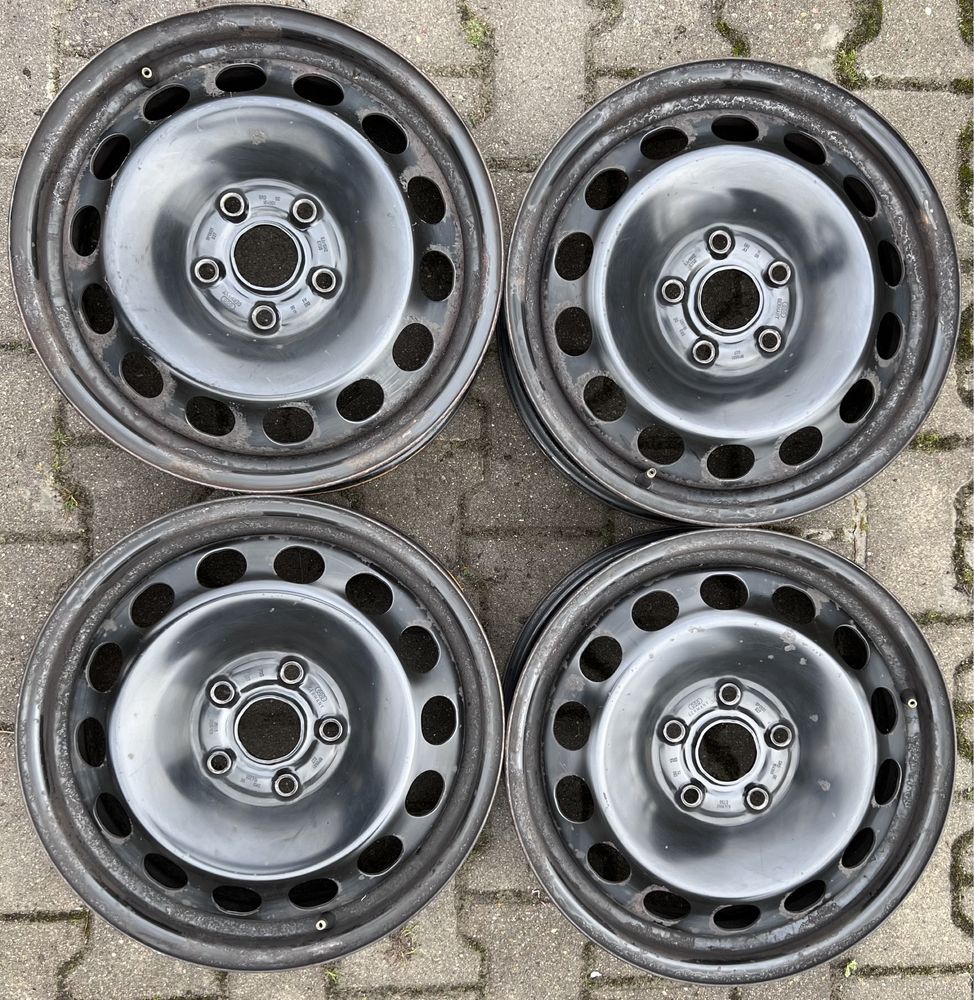 Felgi stalow 5x112 R16 orginał Audi 4szt.