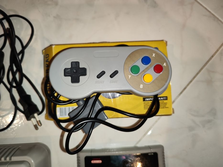 Super Nintendo SNES + 4 jogos