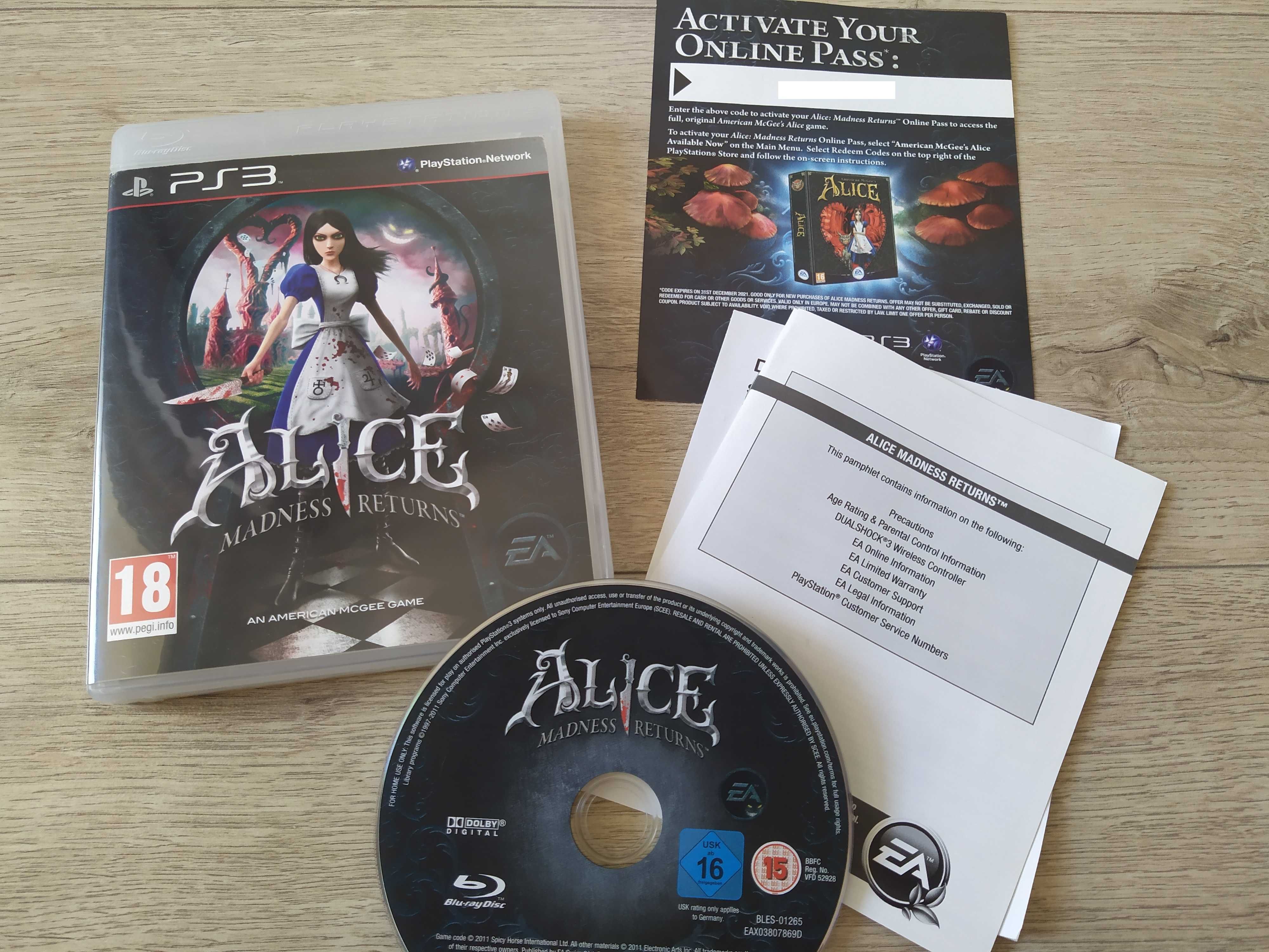 Alice: Madness Returns + American McGee's Alice [PS3] - MEGA UNIKAT!