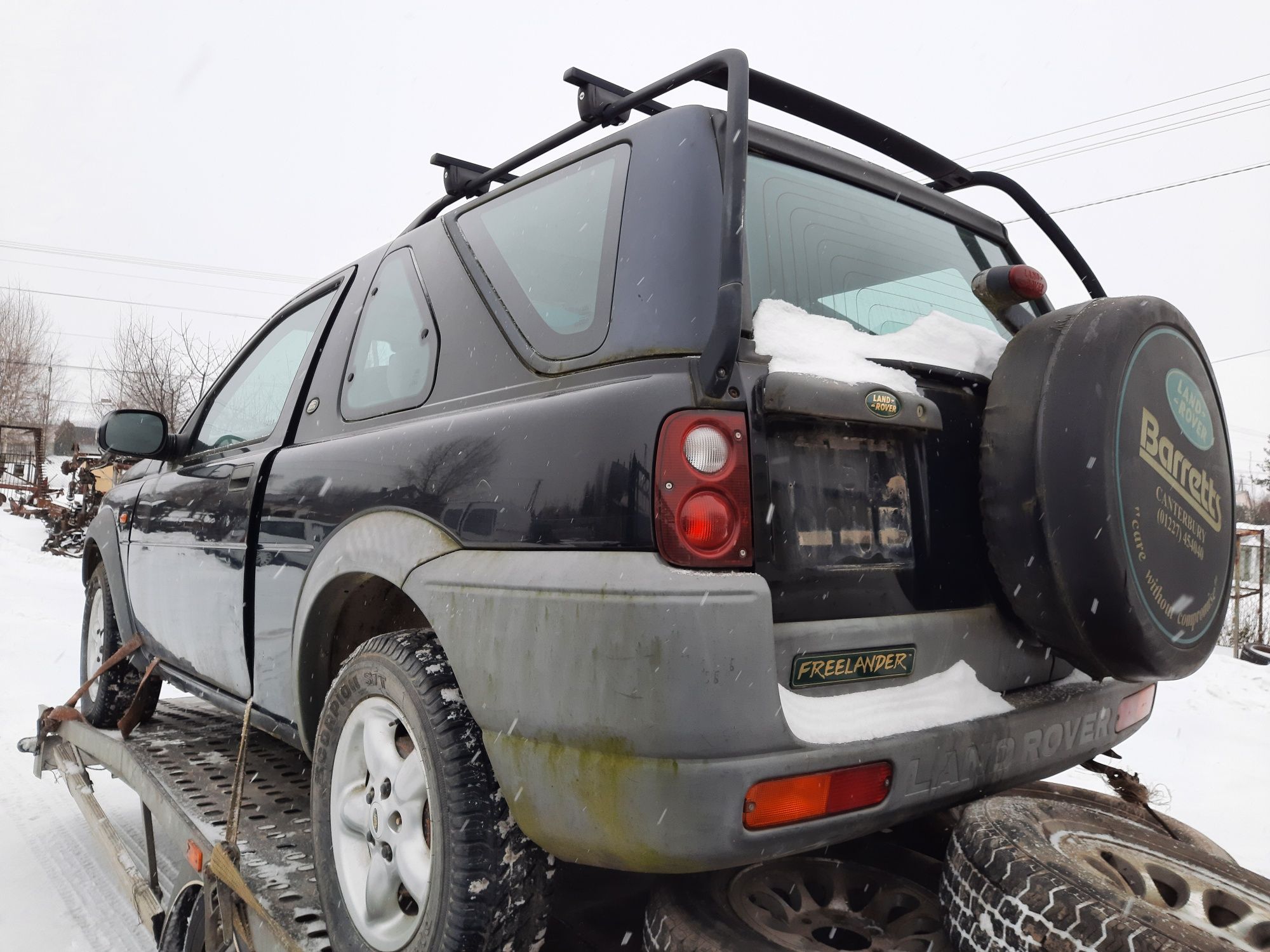 Maska,błotnik,dach,fotel, stacyjka,Land Rover Freelander,Części