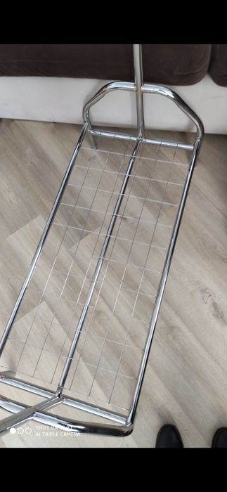 НОВА Велика стійка стойка для одягу для дому магазину гардеробної хром