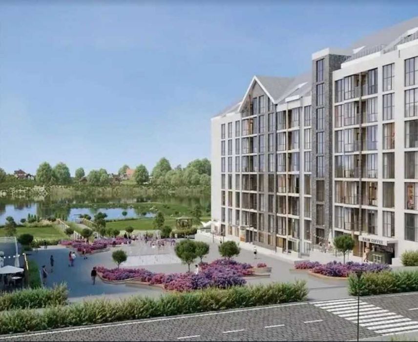 Продаж квартири студії 21 кв.м.  у Гостомелі ЖК "Гостомель Резіденс"