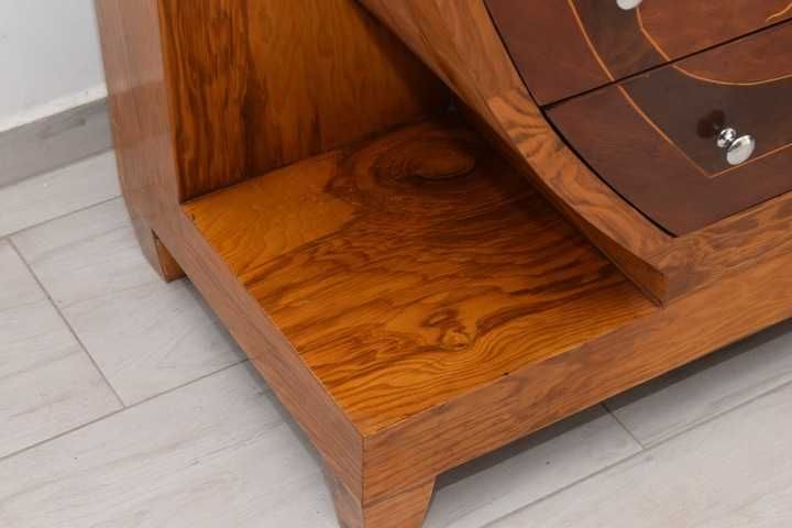 Sekretera Biedermeier Art Deco - Sekretarzyk Komoda Szafa Otwierana,