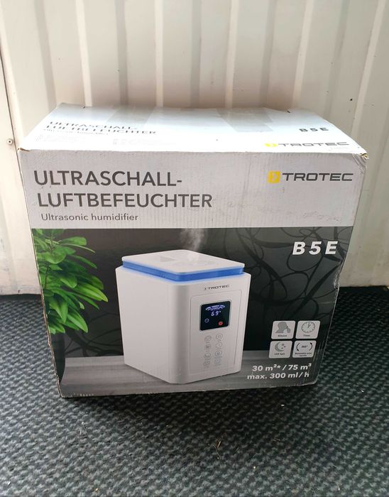 Ultradźwiękowy nawilżać powietrza 2w1 Trotec B 5 E