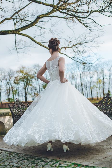 Suknia ślubna w stylu księżniczki