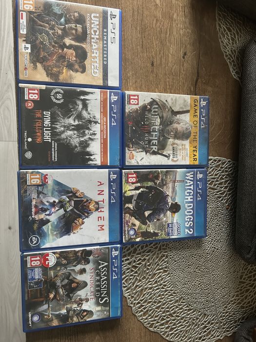 Sprzedam gry na ps4/ps5 *OPIS*