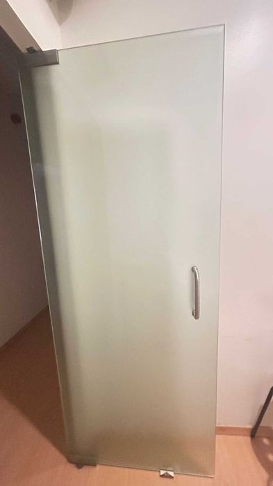 PORTAS DE VIDRO P/ LOJAS E ESCRITÓRIO - 2,00X0,80X 10mm de espessura