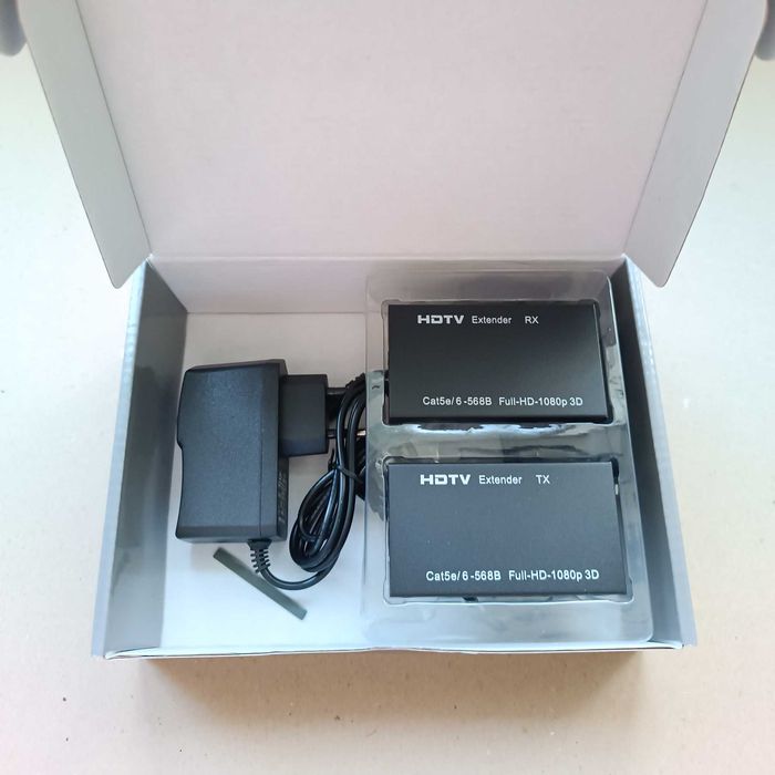 HDMI Extender по RJ45 — Подовжувач HDMI до 60 м через одну виту пару !