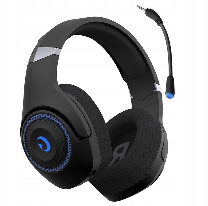 Słuchawki Bezprzewodowe Nauszne Captain 400 Gamingowe Niebieskie