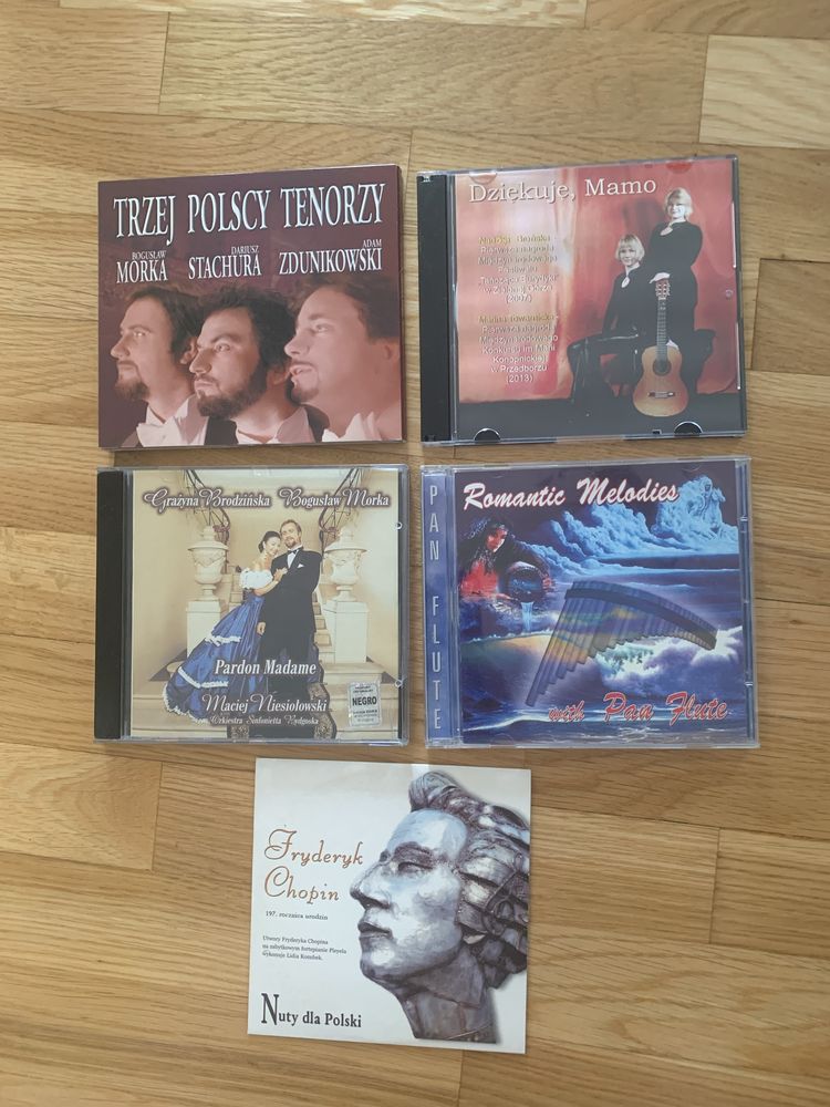 Mix płyt muzyka klasyczna i operowa