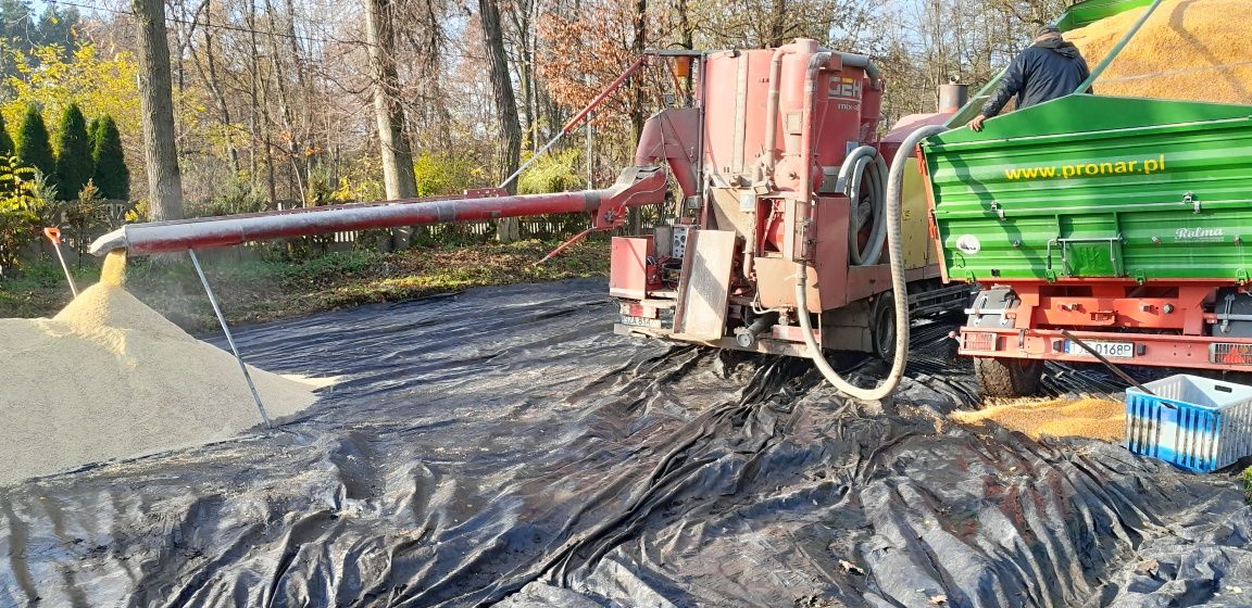 Mobilna Mieszalnia pasz Śrutowanie mieszanie zboża mokrej kukurydzy CC