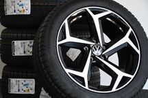 NOWE Koła Alufelgi 18" VW Passat OE 3G0.601.025.BG Continental Zima