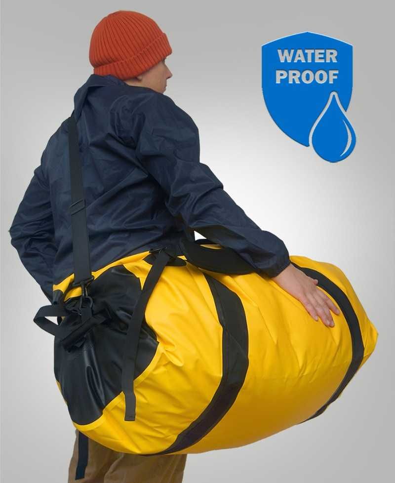 NOWY plecak sucha torba drybag PVC wodoodporny 120l packraft kajak SUP