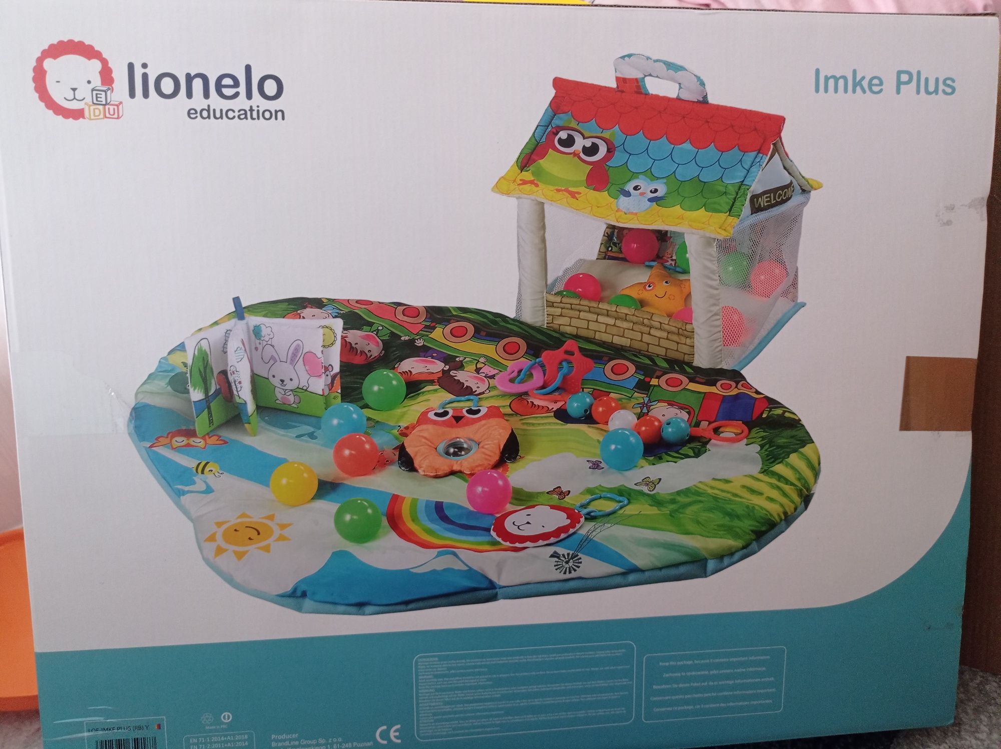 Mata edukacyjna Lionelo dla niemowląt