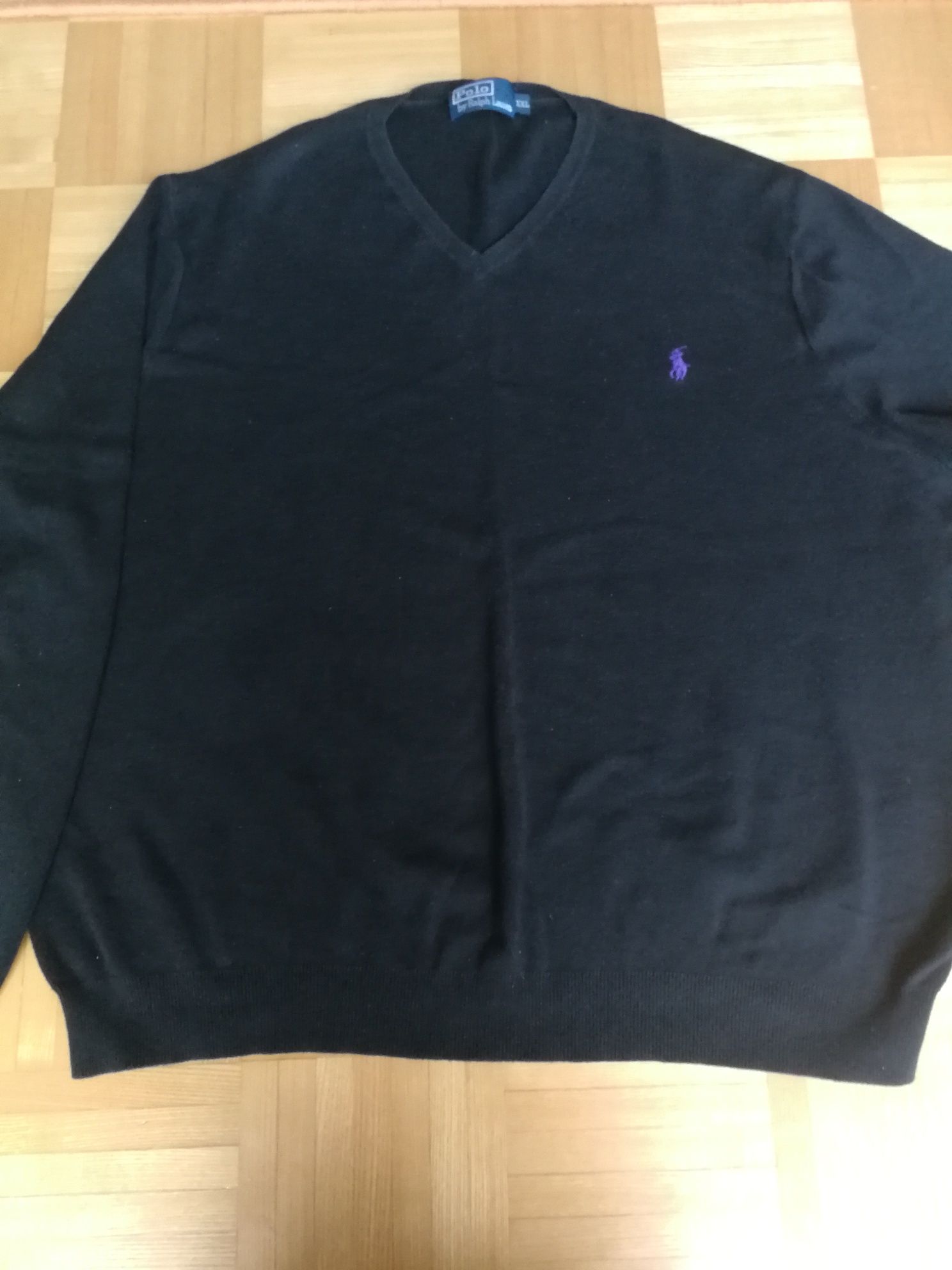 Sweter męski Ralph Lauren Polo XXL czarny