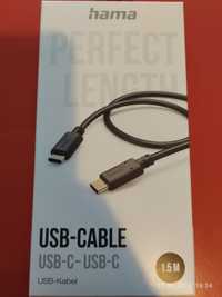 Hama USB C Nowy kabel