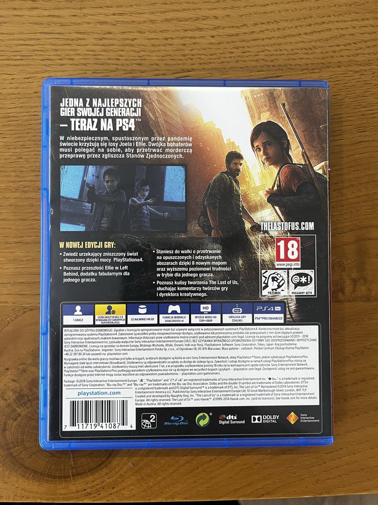The Last of Us Remastered PS4