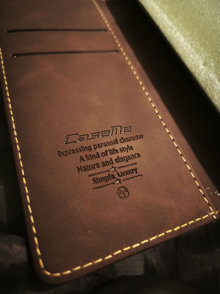 Etui Xiaomi 14, skórzane.