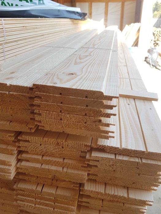 Boazeria podbitka gr.14mm softline świerk 6szt w paczce klasa AB