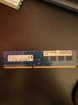 1x 4GB RAM Kingston 1600MHz