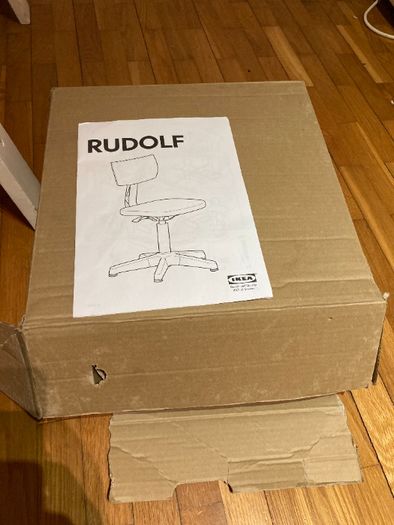 Cadeira Escritorio IKEA Rudolf - Novo