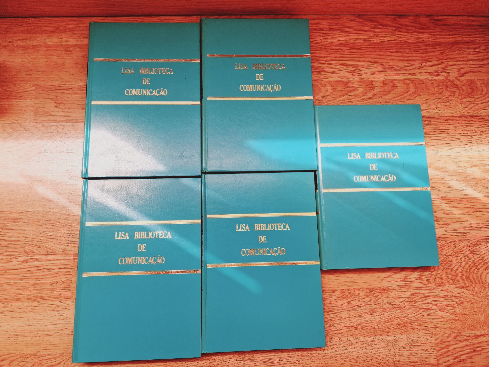 Conjunto de 5 Volumes Lisa Biblioteca de Comunicação de Admir Ramos