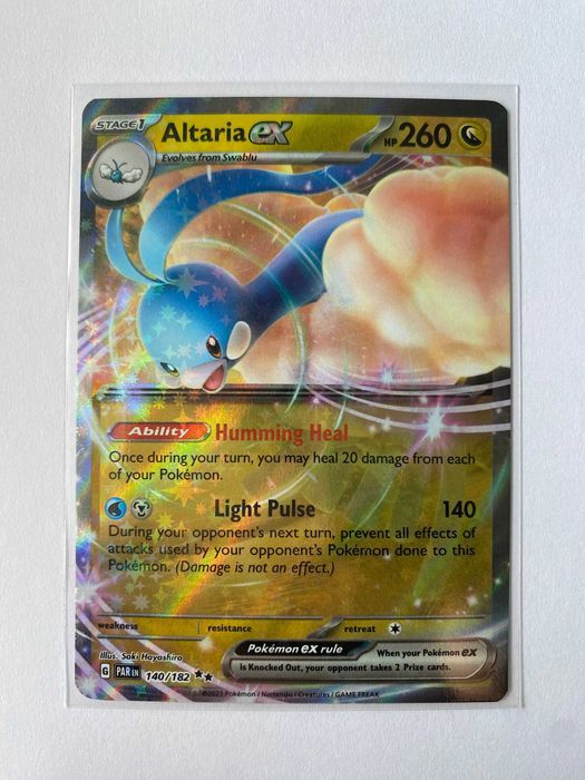 Karta Pokemon: Altaria ex (PAR 140) / Paradox Rift